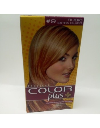 COLOR PLUS RUBIO EXTRA CLARO No.9 TINTE CABELLO