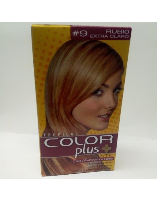 COLOR PLUS RUBIO EXTRA CLARO No.9 TINTE CABELLO