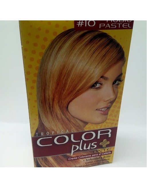 COLOR PLUS RUBIO PASTEL No.10 TINTE CABELLO