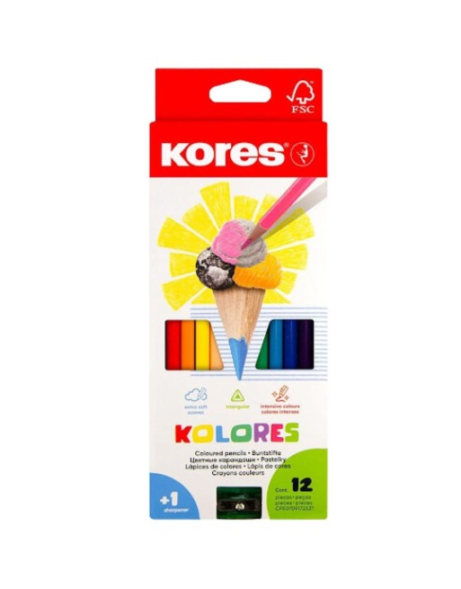 COLORES KORES 12UND