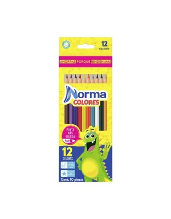 COLORES NORMA 12UND