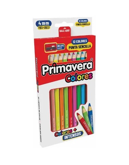 COLORES PRIMAVERA MINA 4MM 12 UND