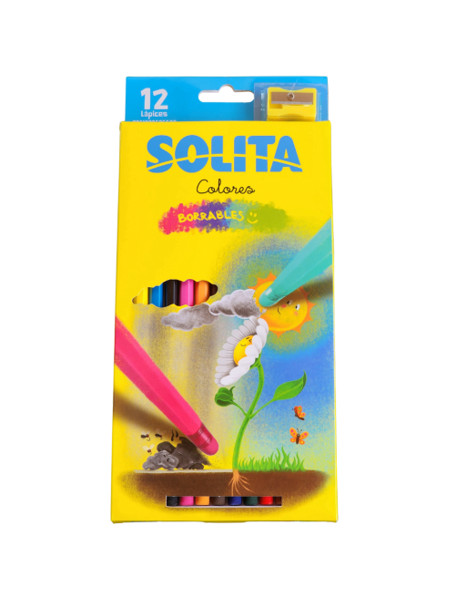 COLORES SOLITA BORRABLE 12 UND