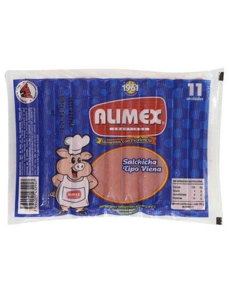 ALIMEX SALCHICHA TIPO VIENA 225G