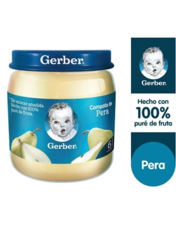 COMPOTA GERBER PERA 113ML
