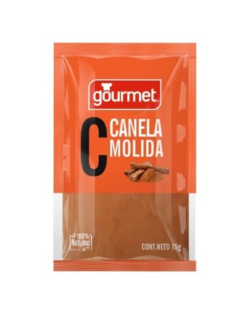 CONDIMENTOS  MOLINA CANELA MOLIDA SOBRE 15 GR