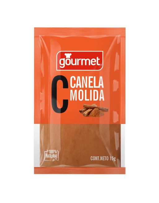 CONDIMENTOS  MOLINA CANELA MOLIDA SOBRE 15 GR