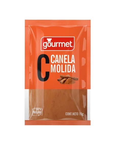 CONDIMENTOS  MOLINA CANELA MOLIDA SOBRE 15 GR
