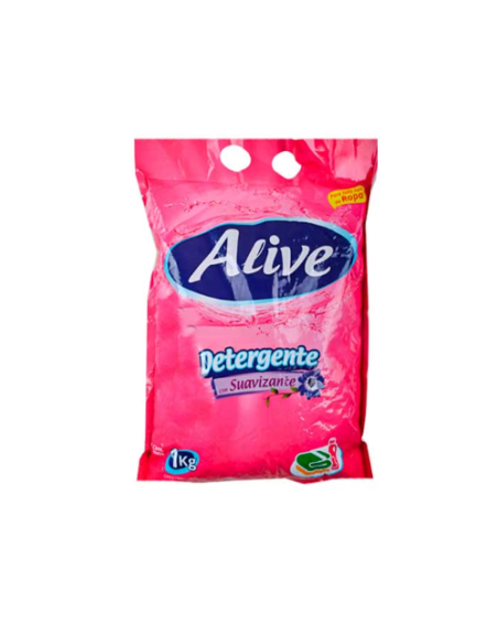 ALIVE DETERGENTE CON SUAVIZANTE 1KG