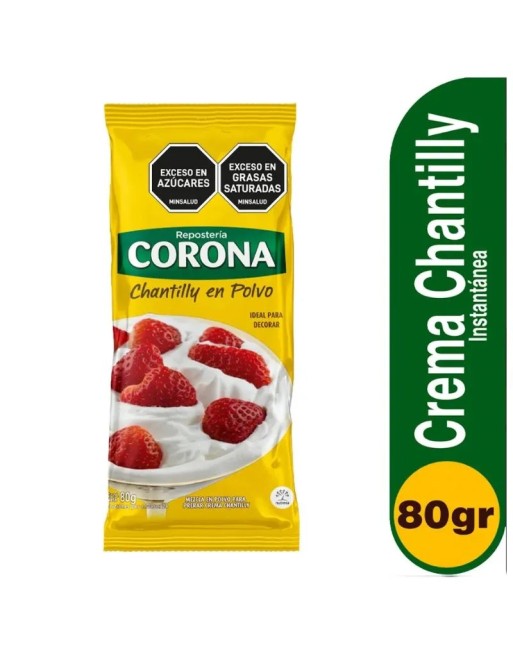 CORONA CHANTILLY EN POLVO 80G