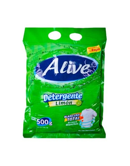 ALIVE DETERGENTE LIMON 500G