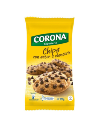 CORONA GOTAS DE CHOCOLATE SEMIAMARGO 250G