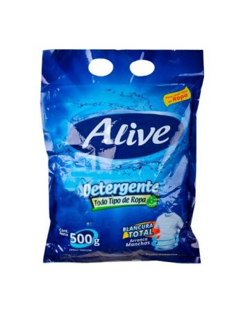 ALIVE DETERGENTE TODO TIPO DE ROPA 500G