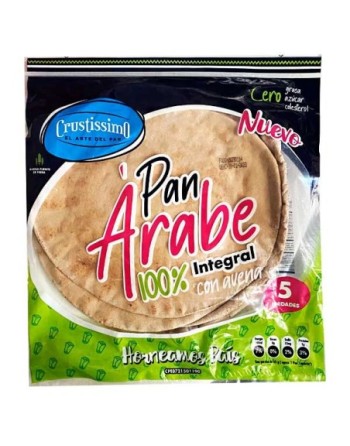 CRUSTISSIMO PAN ARABE INTEGRAL X 5UND