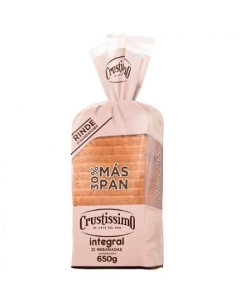 CRUSTISSIMO PAN INTEGRAL 650G