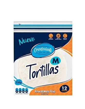 CRUSTISSIMO TORTILLAS 330G