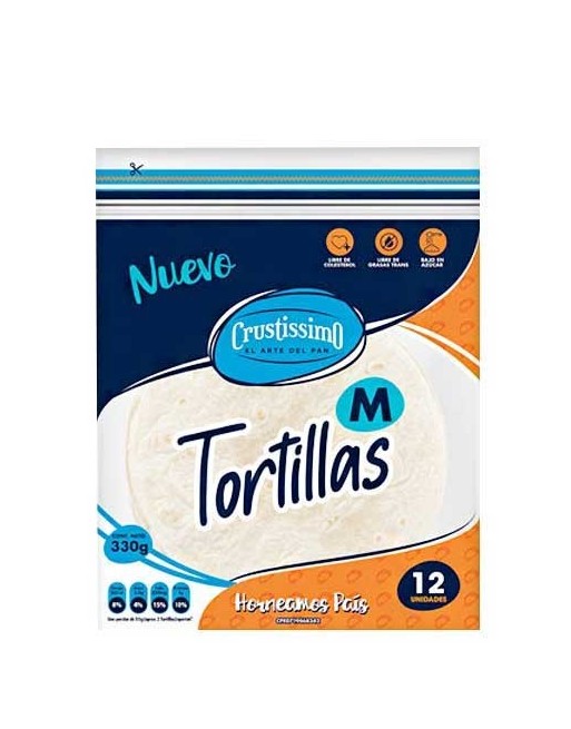 CRUSTISSIMO TORTILLAS 330G