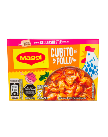 CUBITO DE POLLO MAGGI X UNIDAD