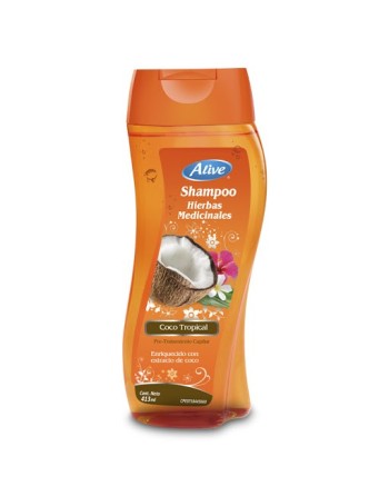 ALIVE HERBAL SHAMPOO TROPICAL COCONUT 413ML