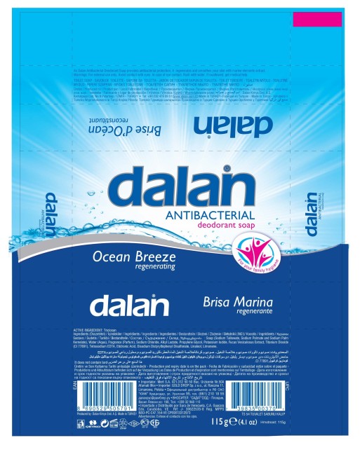 DALAN ANTIBACTERIAL OCEAN BREEZE 115G