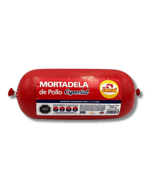 DEL CORRAL MORTADELA BOLOÑA 500G
