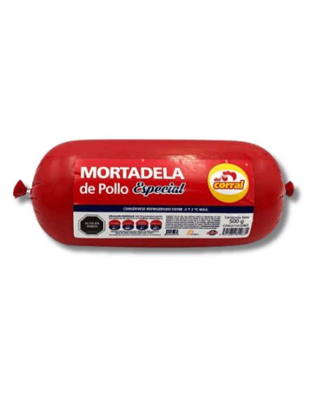DEL CORRAL MORTADELA BOLOÑA 500G