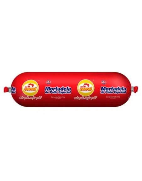 DEL CORRAL MORTADELA POLLO ESPECIAL 1 KG