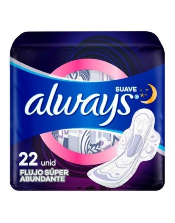 ALWAYS TOALLAS NOCTURNAS X 22