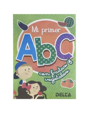 DELTA CARTILLA ABC CON  FRUTAS Y VEGETALES