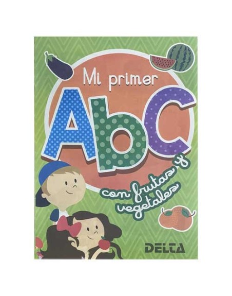DELTA CARTILLA ABC CON  FRUTAS Y VEGETALES