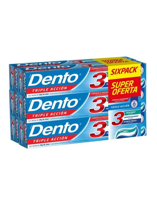 DENTO 3 CREMA DENTAL 102G