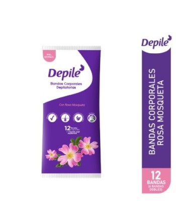 DEPILA BANDAS DEPILATORIAS 25UND