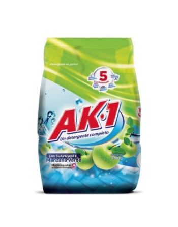 DETERGENTE AK MANZANA VERDE 3.9KG
