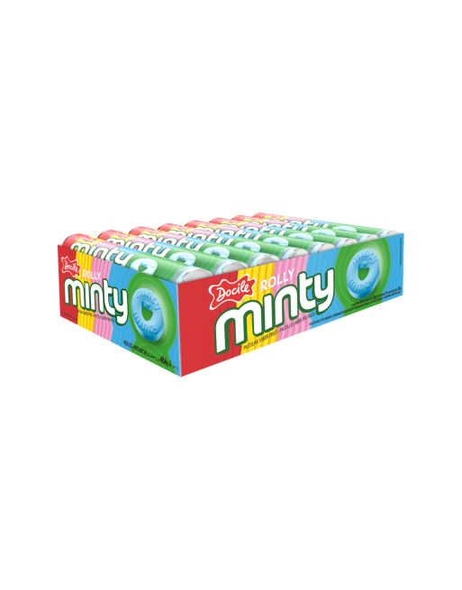 DOCILE MINTY ROLLY FRUIT 29G