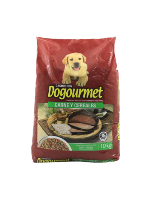 DOGOURMET CACHORROS  CARNE Y CEREALES 10KG