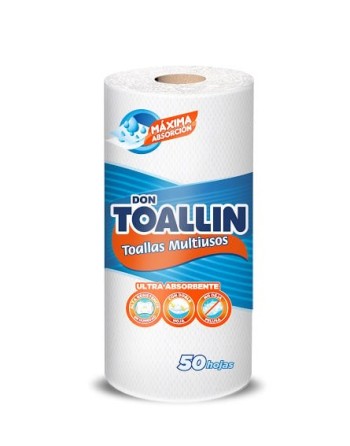 DON TOALLIN TOALLAS MULTIUSO 50H