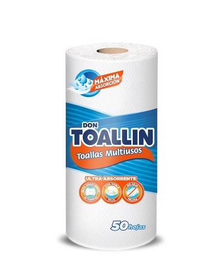DON TOALLIN TOALLAS MULTIUSO 50H