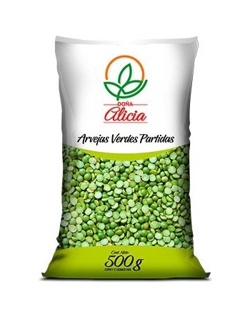 DOÑA ALICIA ARVEJAS PARTIDAS 500G