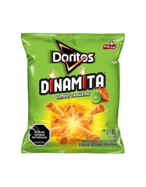 DORITOS DINAMITA LIMON TAQUERO 40G