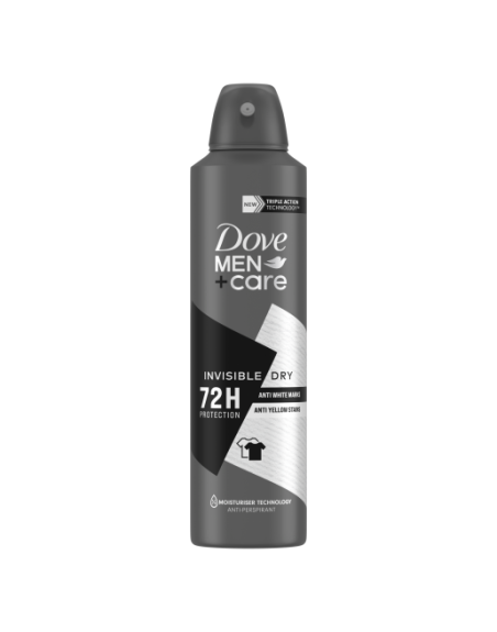 DOVE MEN CARE INVISIBLE DRY 72HORAS