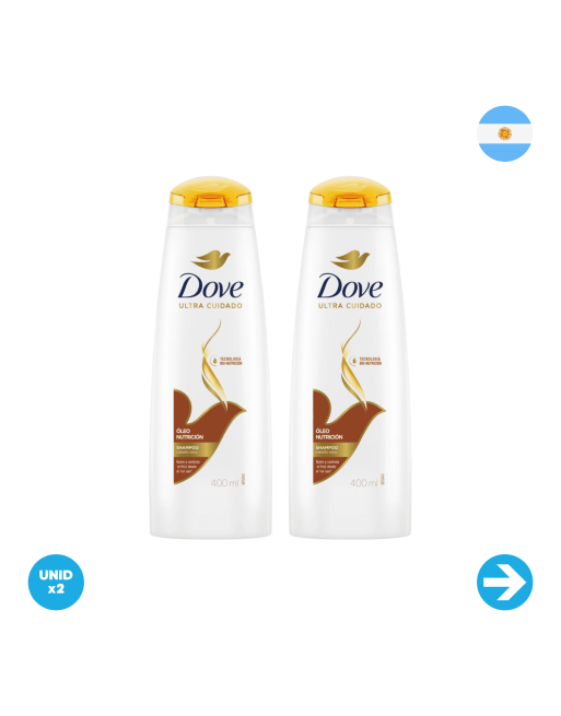 DOVE SHAMPO OLEO NUTRICION 400ML