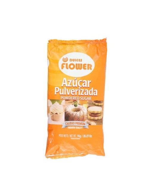 DULCES  FLOWER AZUCAR PULVERIZADA 1KG