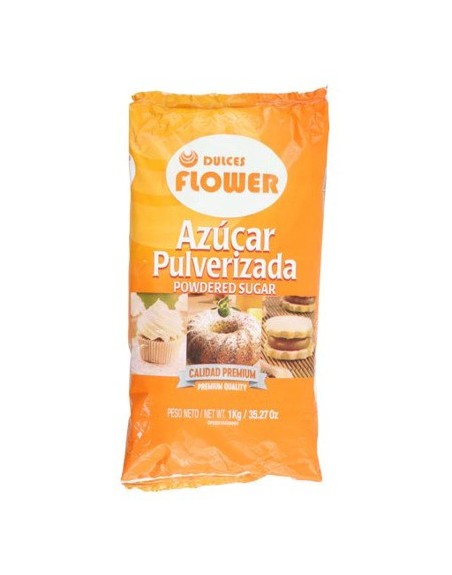 DULCES  FLOWER AZUCAR PULVERIZADA 1KG