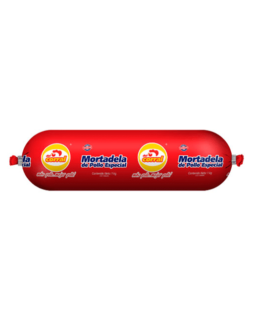 EL CORRAL MORTADELA DE POLLO 1KG
