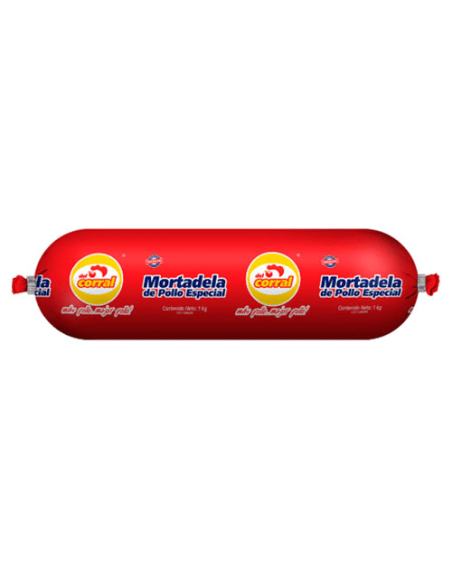 EL CORRAL MORTADELA DE POLLO 1KG
