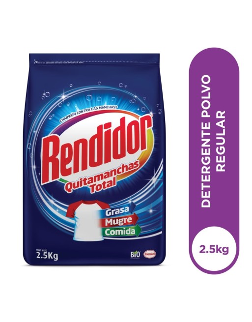 EL RENDIDOR DETERGENTE EN POLVO 1KG