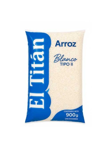 EL TITAN ARROZ BLANCO 900G