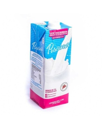 EL TUNAL PURISIMA LECHE DESCREMADA 1LT
