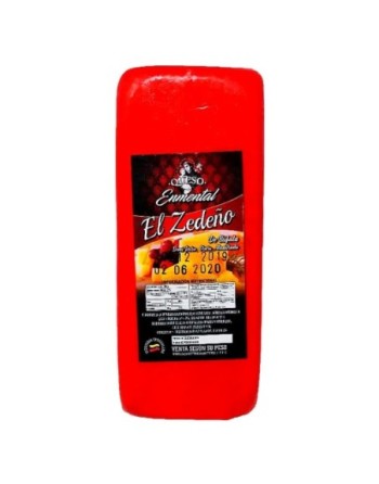 EL ZEDEÑO QUESO ENMENTAL AMARILLO XKG