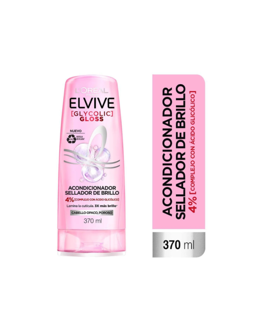ELVIVE GLICOLIC GLOSS ACONDCIONADOR  370ML